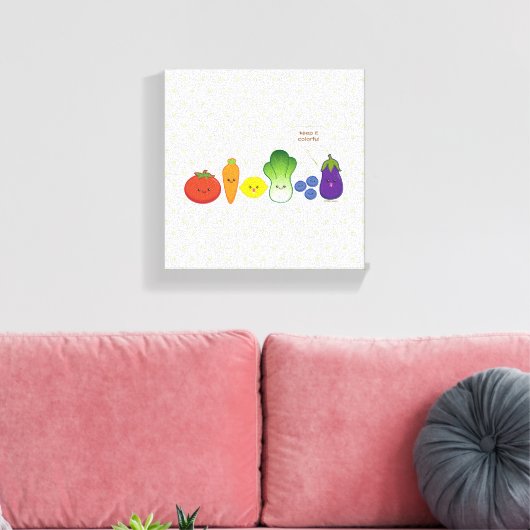 Toile Conserver sa couleur (conception simple) (Insitu(Salon))