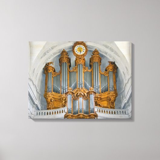 Toile Console d'orgue (Recto)