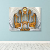 Toile Console d'orgue (Insitu (Plancher de Bois))