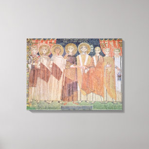 Toile Constantine IV accordant des privilèges évêque