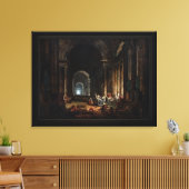 Toile Constatation du Laocoon par Hubert Robert (Insitu(Salon))