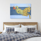 Toile Constellation de Capricorne, de 'Uranometria' par (Insitu(Chambre))