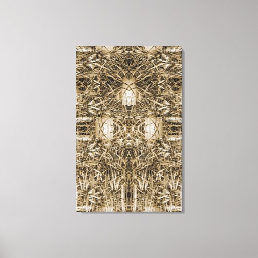 Toile Construction d'imaginaires Abstraits (Recto)