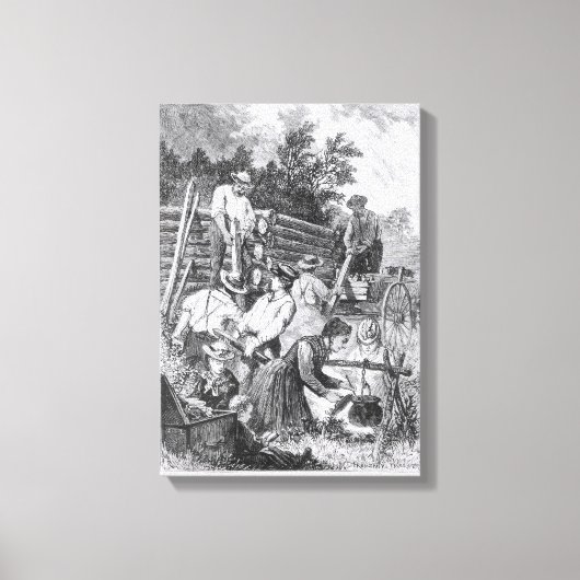 Toile Construction du Cabine de journal (Recto)