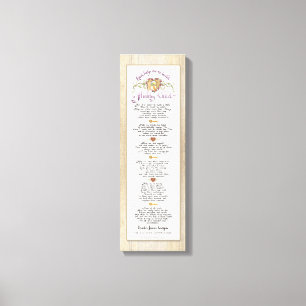 Toile Construire une calligraphie infantile saine Parent