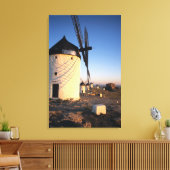 Toile Consuegra, La Mancha, Espagne, éoliennes (Insitu(Salon))