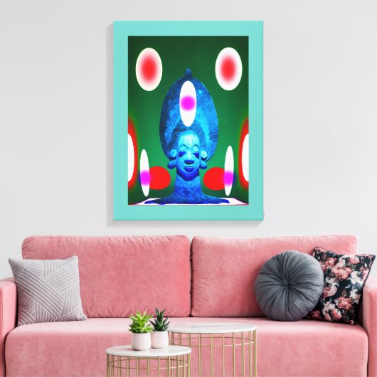 Toile Consultez l'Oracle (Insitu(Salon))