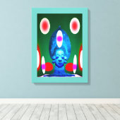 Toile Consultez l'Oracle (Insitu (Plancher de Bois))