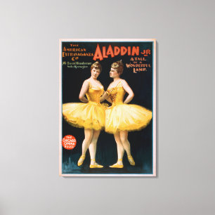 Toile Conte de Jr. d'Aladdin d'un théâtre merveilleux 