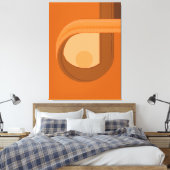 Toile Contemplation Abstraite Minimaliste Moderne (Insitu(Chambre))
