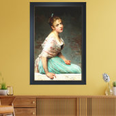 Toile Contemplation par Eugene de Blaas (Insitu(Salon))