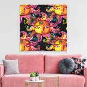 Toile contemporaine SUN (Insitu(Salon))