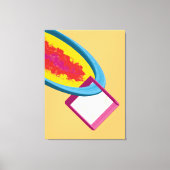 Toile Contemporary Abstract Geometric Shapes (Recto)