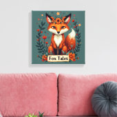 Toile Contes de Renard Boho Faune Animale (Insitu(Salon))