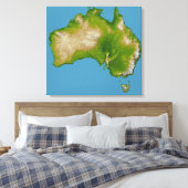 Toile Continent australien (Insitu(Chambre))
