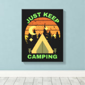 TOILE CONTINUER LE CAMPING (Insitu (Plancher de Bois))