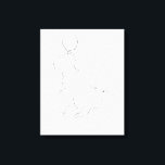 Toile Contour géographique<br><div class="desc">Contour culturel II par Ethan Harper. | 140407GG</div>