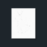 Toile Contour géographique<br><div class="desc">Contour culturel II par Ethan Harper. | 140407GG</div>