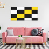 Toile Contraste noir et blanc (Insitu(Salon))