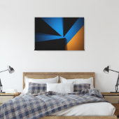 Toile Convergence chromatique (Insitu(Chambre))