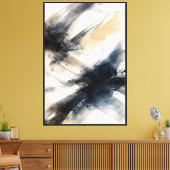 Toile Convergence Silencieuse (Insitu(Salon))