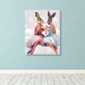 Toile Conversation de lapin (Insitu (Plancher de Bois))