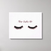 Toile Conversation Lash - Ces Lashes Tho' (Recto)