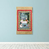 Toile Conversation mystique entre les cheiks de Sufic (Insitu (Plancher de Bois))