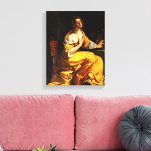 Toile Conversion du Magdalene - Artemisa Gentileschi (Insitu(Salon))