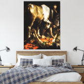 Toile Conversion sur le chemin de Damas par Caravaggio (Insitu(Chambre))