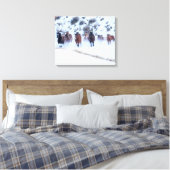 Toile Convoi de chevaux Cowboy | Ranch Hideout, Shell, W (Insitu(Chambre))