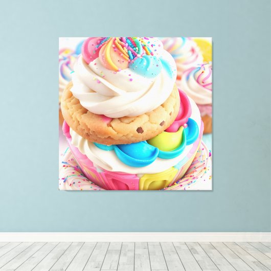 Toile Cookie à la crème glacée (Insitu (Plancher de Bois))