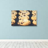 Toile Cookies de chips au chocolat maison (Insitu (Plancher de Bois))