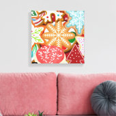 Toile Cookies de Noël (Insitu(Salon))