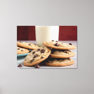 Toile Cookies et lait