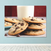 Toile Cookies & Lait (Insitu (Plancher de Bois))