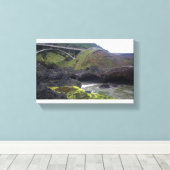 Toile Cook's Chasm, cap Perpetua, Oregon (Insitu (Plancher de Bois))