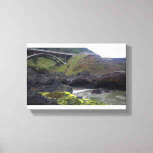 Toile Cook's Chasm, cap Perpetua, Oregon