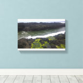 Toile Cook's Chasm, cap Perpetua, Oregon (Insitu (Plancher de Bois))