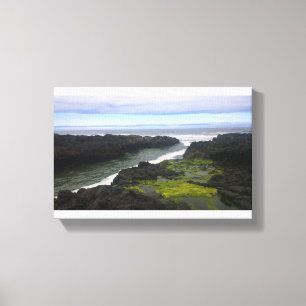 Toile Cook's Chasm, cap Perpetua, Oregon