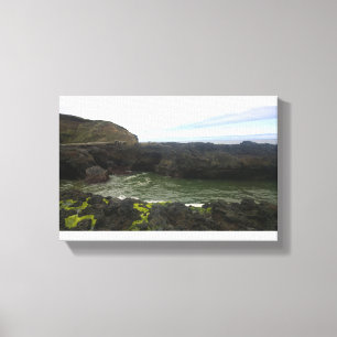 Toile Cook's Chasm, cap Perpetua, Oregon