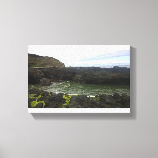 Toile Cook's Chasm, cap Perpetua, Oregon (Recto)