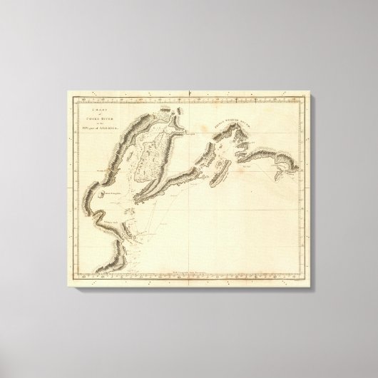 Toile Cooks River, Alaska (Recto)