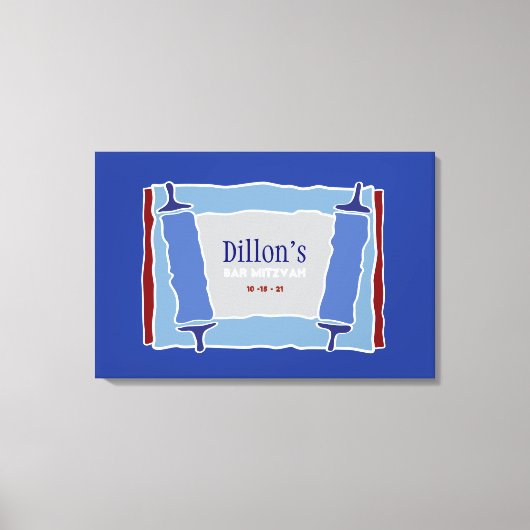 Toile COOL Bat mitzvah TORAHBar Connexion Bureau (Recto)