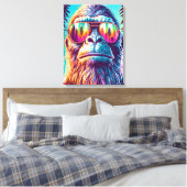 Toile Cool Bigfoot dans Lunettes de soleil Hip (Insitu(Chambre))