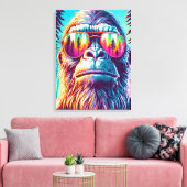 Toile Cool Bigfoot dans Lunettes de soleil Hip (Insitu(Salon))