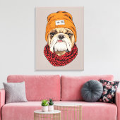 Toile Cool Bulldog (Insitu(Salon))