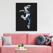 Toile Cool hip hop dancer dessin (Insitu(Salon))