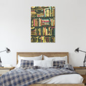 Toile Cool library lover gift (Insitu(Chambre))