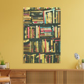Toile Cool library lover gift (Insitu(Salon))
